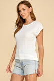 Textured Everyday Casual Knit Top