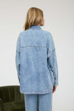 Washed Chambray Long Sleeve Shirt