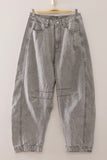 Very Jean Washed Denim Barrel Pants