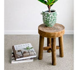 Natural Wood Stool