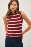 Striped Sweater Vest