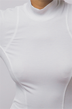 Mock Neck Long Sleeve Top