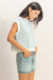 Striped Sleeveless Top