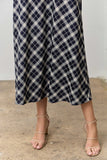 Plaid Midi Skirt