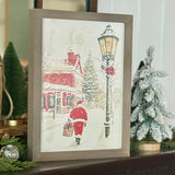 Santa Comes To Town Frame