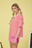 Striped Short Sleeve T-Shirt