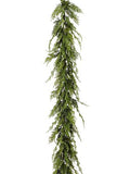 6' Cypress Garland Green