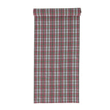 Woven Cotton Table Runner W Plaid Pattern, Multi Color