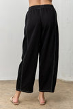 Wide Leg Drawstring Pants