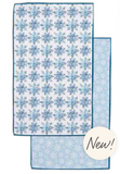 Crystal Snowflakes Printed Microfiber Dishtowel