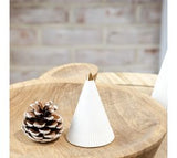 White Ceramic Spiral Tree