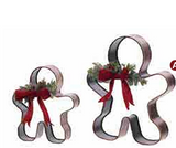 Metal Gingerbread Figures