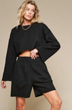 French Terry Long Shorts