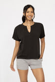 Cotton Henley Tee
