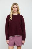 Contrast Edged Sweater