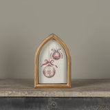 Ornaments Framed Tabletop Sign