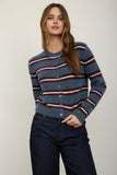 Multi-Color Striped Cardigan