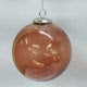 Copper Glass Ball Ornament Sm