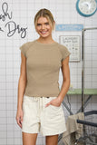Raglan Sleeve Knit Top