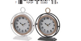 Metal/wood Round Clocks