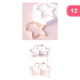 Star Bar Hoop Earring