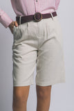 Linen Bermuda Shorts
