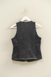 Mineral Washed Sleek Vest