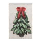 Mdf Hand Painted Tree Block Decor