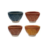 Stoneware Pinch Pot Reactive Glaze