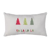 Fabric Pillow Trees W/embroidered Words