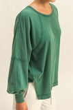 Oversized Long Sleeve Top