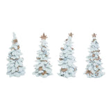 Resin Elegant Holiday Tree Figurine
