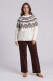 Fair Isle Yoke Sweater