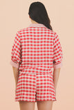 Checkered Shorts