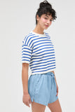 Cropped Striped Top