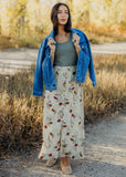 Floral Maxi Skirt