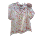 Floral Printed V-neck Blouse