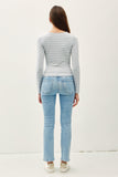 Basic Ultra Soft Striped Top