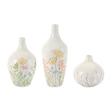 Floral Motif Vase
