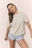 Loose Fit Cotton Jersey Tee