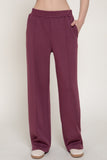 Curvy Soft Scuba Wide Leg Pants