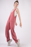 Casual Baggy Knit Jumpsuit