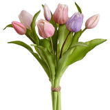 Mixed Tulip Bundle Lavender/rose
