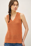 Varsity Style V-Neck Tank