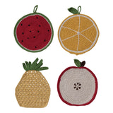 Cotton Fruit Shaped Pot Holder