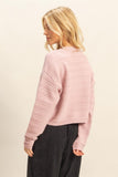 Essential Textured Crew Neck Sweater