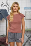 Raglan Sleeve Knit Top