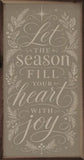 Let The Season Fill Your Heart