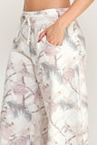Camo Baggy Barrel Leg Sweatpants