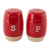 Red Ceramic Salt & Pepper Shaker